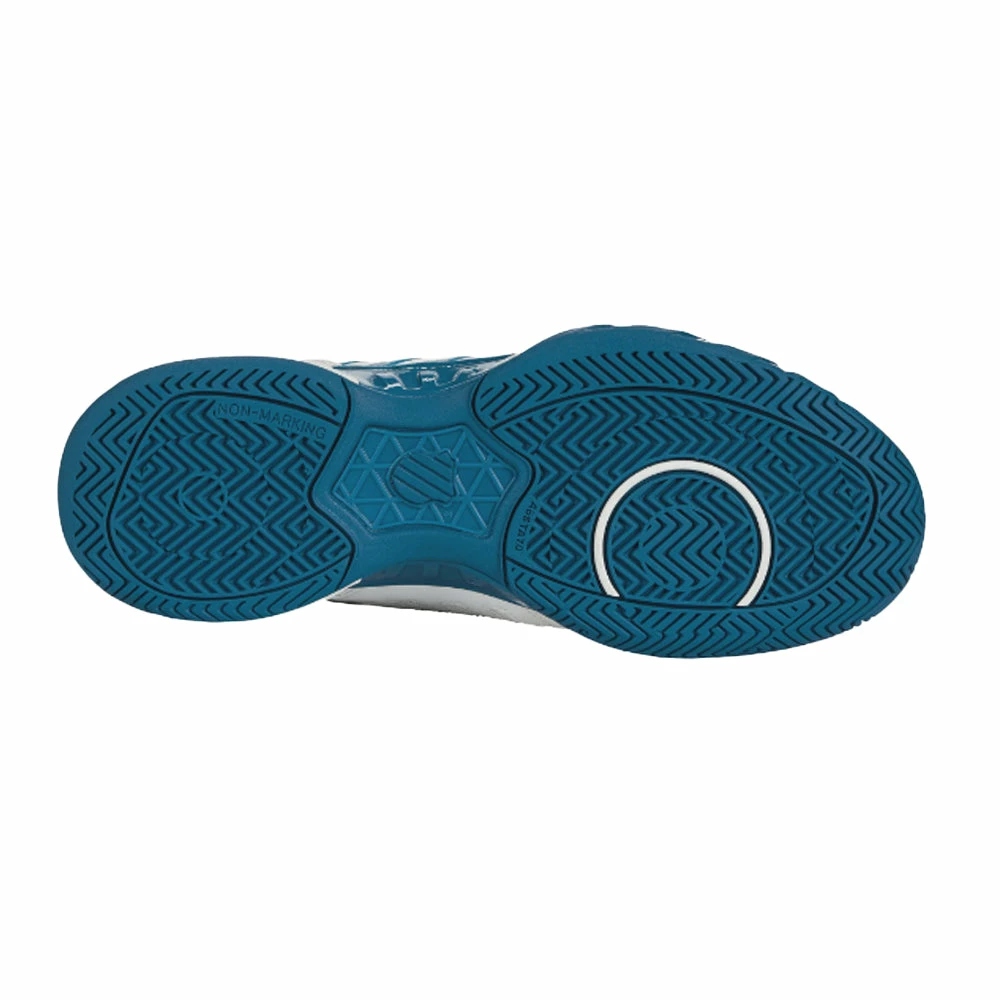 K-Swiss Bigshot Light 4 (Men's) - Brilliant White/Celestial/Scuba Blue 3 K-Swiss Bigshot Light 4 (Men's) - Brilliant White/Celestial/Scuba Blue - Image 3