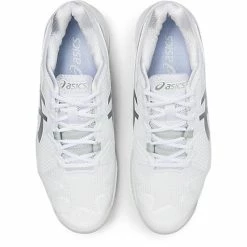 Asics Gel Resolution 8 (Men's) - White/Pure Silver -Cheap Women's Tennis Shoes Store 1041A079 100 SB TP