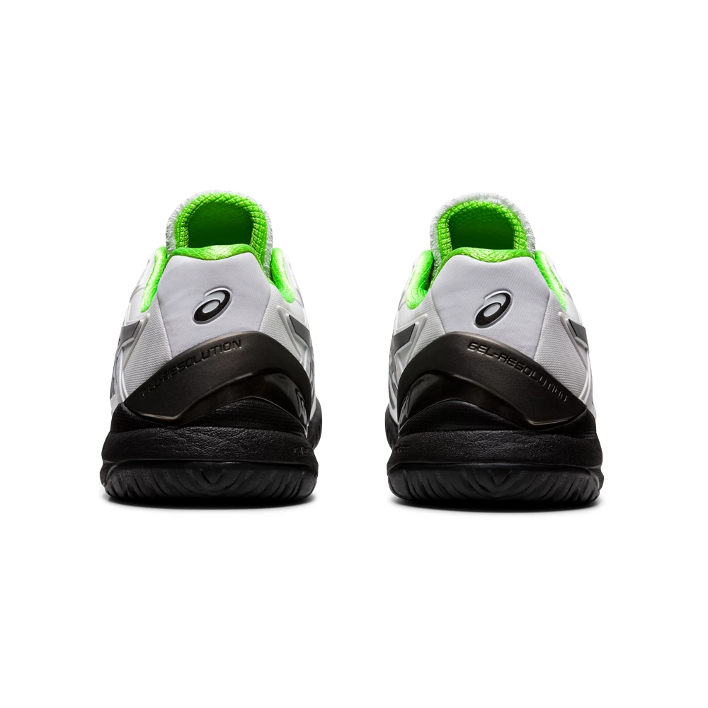 Asics Gel Resolution 8 (Men's) - White/Green Gecko (Available Size: 7) 4 Asics Gel Resolution 8 (Men's) - White/Green Gecko (Available Size: 7) - Image 4