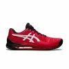 Asics Gel Resolution 8 (Men's) - Electric Red/White (Available Size: 7.5)