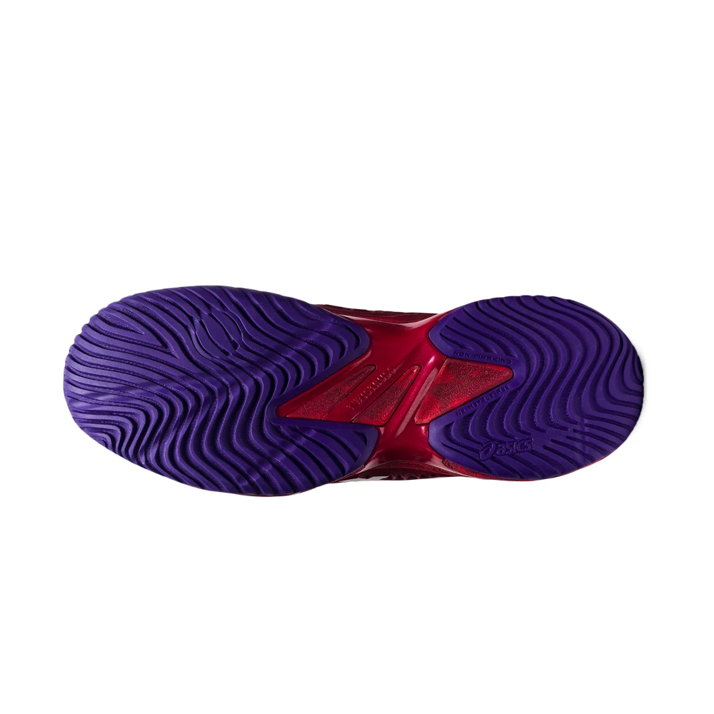 Asics Court FF Novak (Men's) - Cranberry/White (Available Size: 12.5) 2 Asics Court FF Novak (Men's) - Cranberry/White (Available Size: 12.5) - Image 2