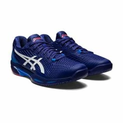 Asics Solution Speed FF 2 (Men's) - Dive Blue/White -Cheap Women's Tennis Shoes Store 1041A182 401a