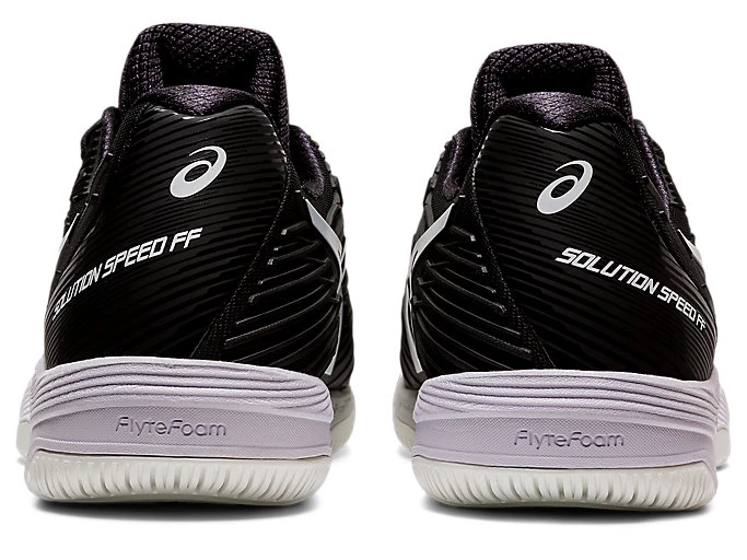Asics Solution Speed FF 2 (Men's) - Black/White 5 Asics Solution Speed FF 2 (Men's) - Black/White - Image 5