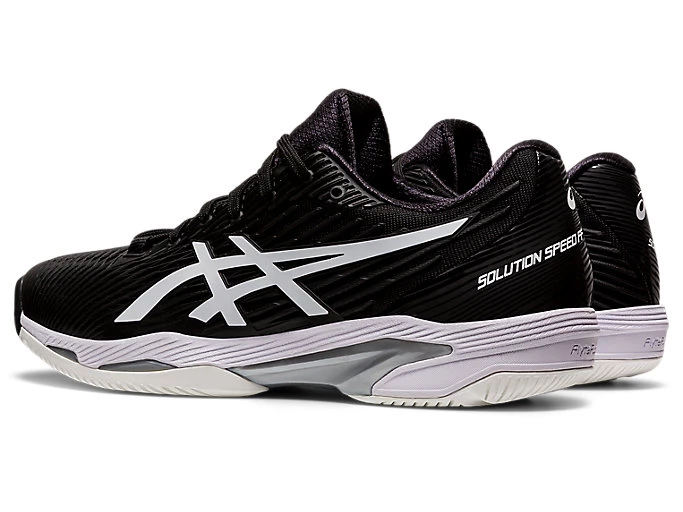 Asics Solution Speed FF 2 (Men's) - Black/White 4 Asics Solution Speed FF 2 (Men's) - Black/White - Image 4