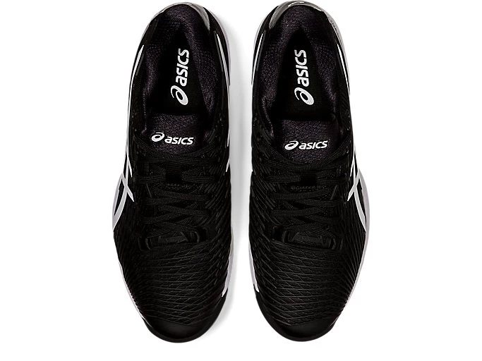 Asics Solution Speed FF 2 (Men's) - Black/White 6 Asics Solution Speed FF 2 (Men's) - Black/White - Image 6
