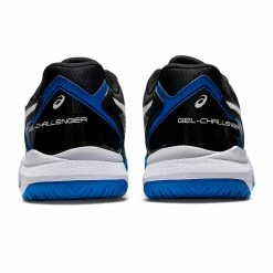 Asics Gel-Challenger 13 (Men's) - Black/Electric Blue -Cheap Women's Tennis Shoes Store 1041A222 002b
