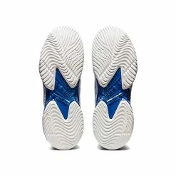 Asics Court FF Novak (Men's) - White/Tuna Blue -Cheap Women's Tennis Shoes Store 1041A343 960c