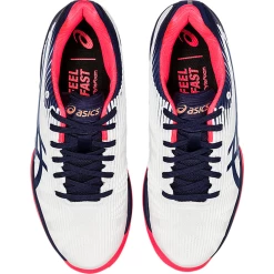 Asics Solution Speed FF (Women's) - White/Peacoat (Available Size: 5) -Cheap Women's Tennis Shoes Store 1042A002 102 SB TP