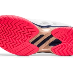 Asics Solution Speed FF (Women's) - White/Peacoat (Available Size: 5) -Cheap Women's Tennis Shoes Store 1042A002 102 SR BT