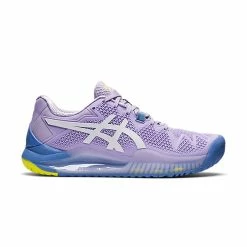 Asics Gel Resolution 8 (Women's) - Murasaki/White (Available Size: 7.5)
