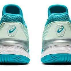 Asics Court FF 2 (Women's) - Bio Mint/Lagoon -Cheap Women's Tennis Shoes Store 1042A076 300 SB BK