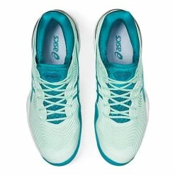 Asics Court FF 2 (Women's) - Bio Mint/Lagoon -Cheap Women's Tennis Shoes Store 1042A076 300 SB TP