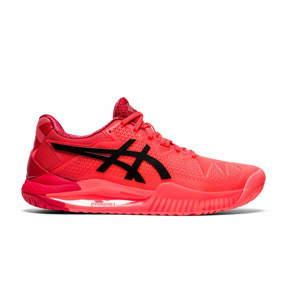 Asics Gel Resolution 8 L.E. Tokyo (Women's) - Sunrise Red/Eclipse Black (Available Size: 6, 9.5, & 10) 1 Asics Gel Resolution 8 L.E. Tokyo (Women's) - Sunrise Red/Eclipse Black (Available Size: 6, 9.5, & 10)