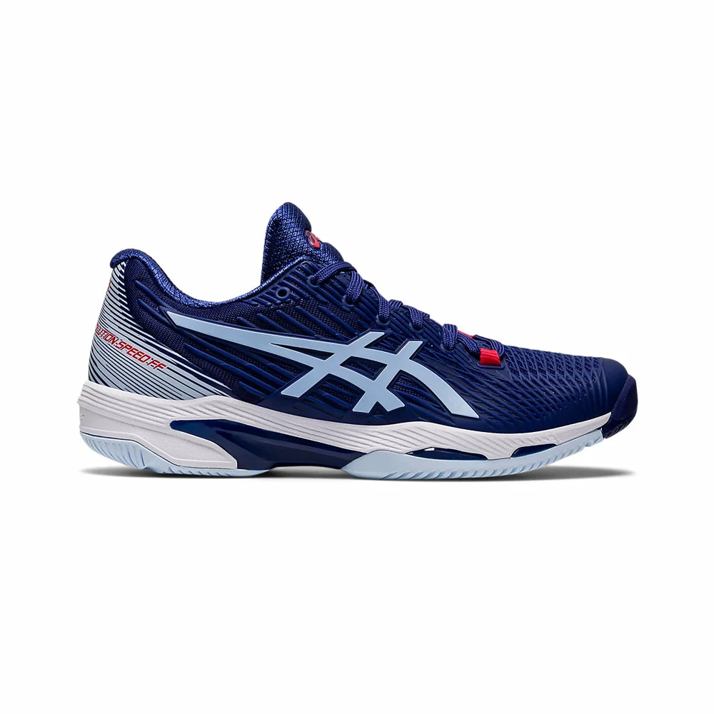 Asics Solution Speed FF 2 (Women's) - Dive Blue/Soft Sky 1 Asics Solution Speed FF 2 (Women's) - Dive Blue/Soft Sky
