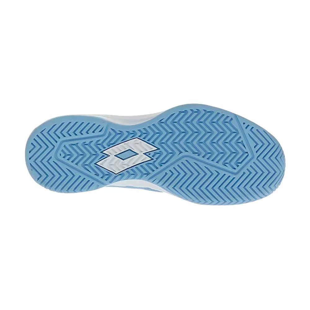 Lotto Mirage 600 All Court (Women's) - Airy Blue/Pacific Blue/All White 4 Lotto Mirage 600 All Court (Women's) - Airy Blue/Pacific Blue/All White - Image 4