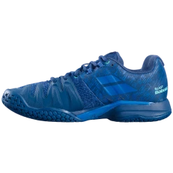 Babolat Propulse Blast All Court (Men's) - Dark Blue/Green -Cheap Women's Tennis Shoes Store 30F21442 PROPULSE BLAST AC M 4090 2 Int