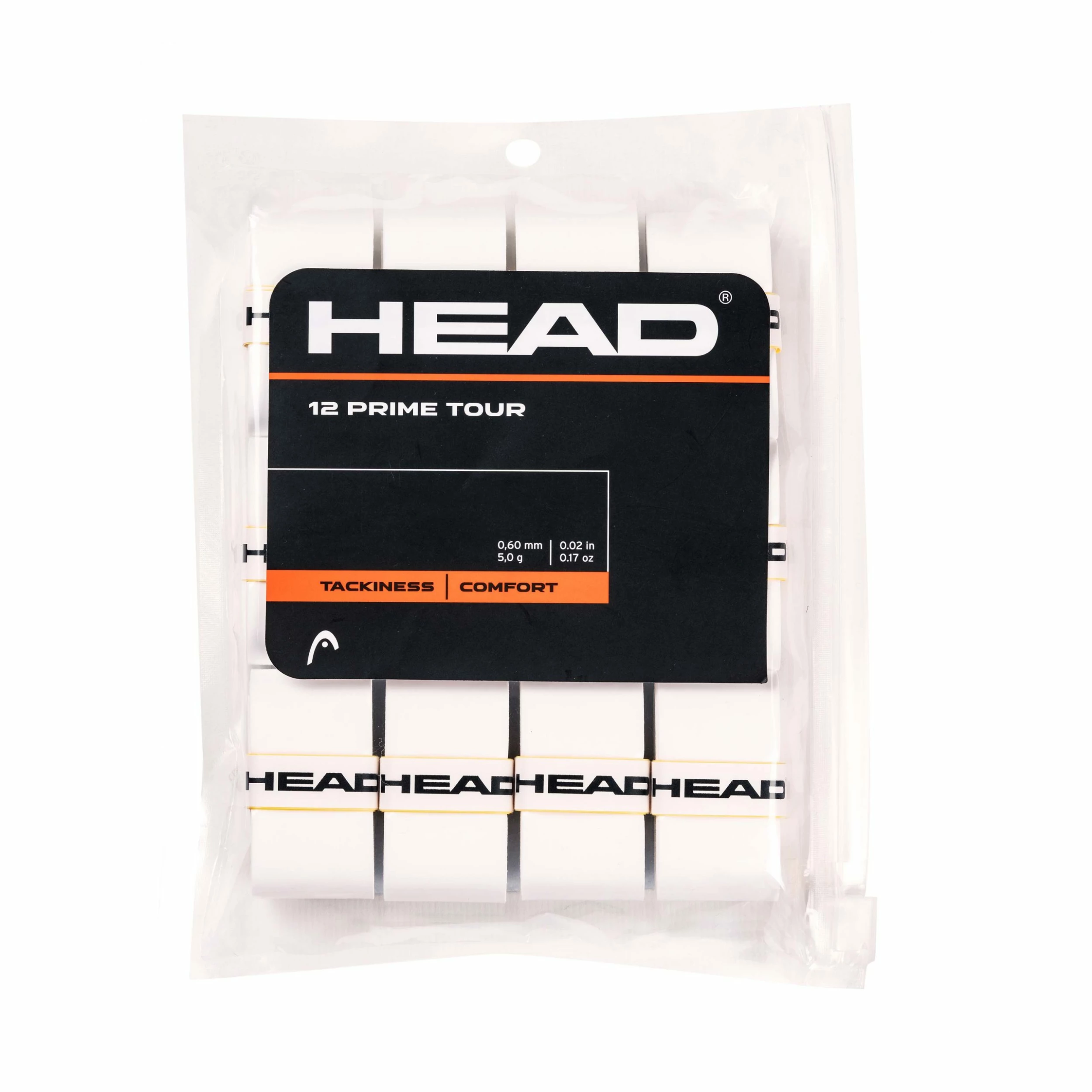 Head Prime Tour Overgrip (12 Pack) - White 1 Head Prime Tour Overgrip (12 Pack) - White