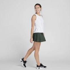 Ace Athletics Ace Full Coverage Tank (Women's) - White (Available Size: XL) -Cheap Women's Tennis Shoes Store AceFullCoverageTank White 4