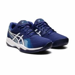 Asics Gel-Game 8 (Women's) - Dive Blue/White -Cheap Women's Tennis Shoes Store AsicsGel Game81042A152 403 4