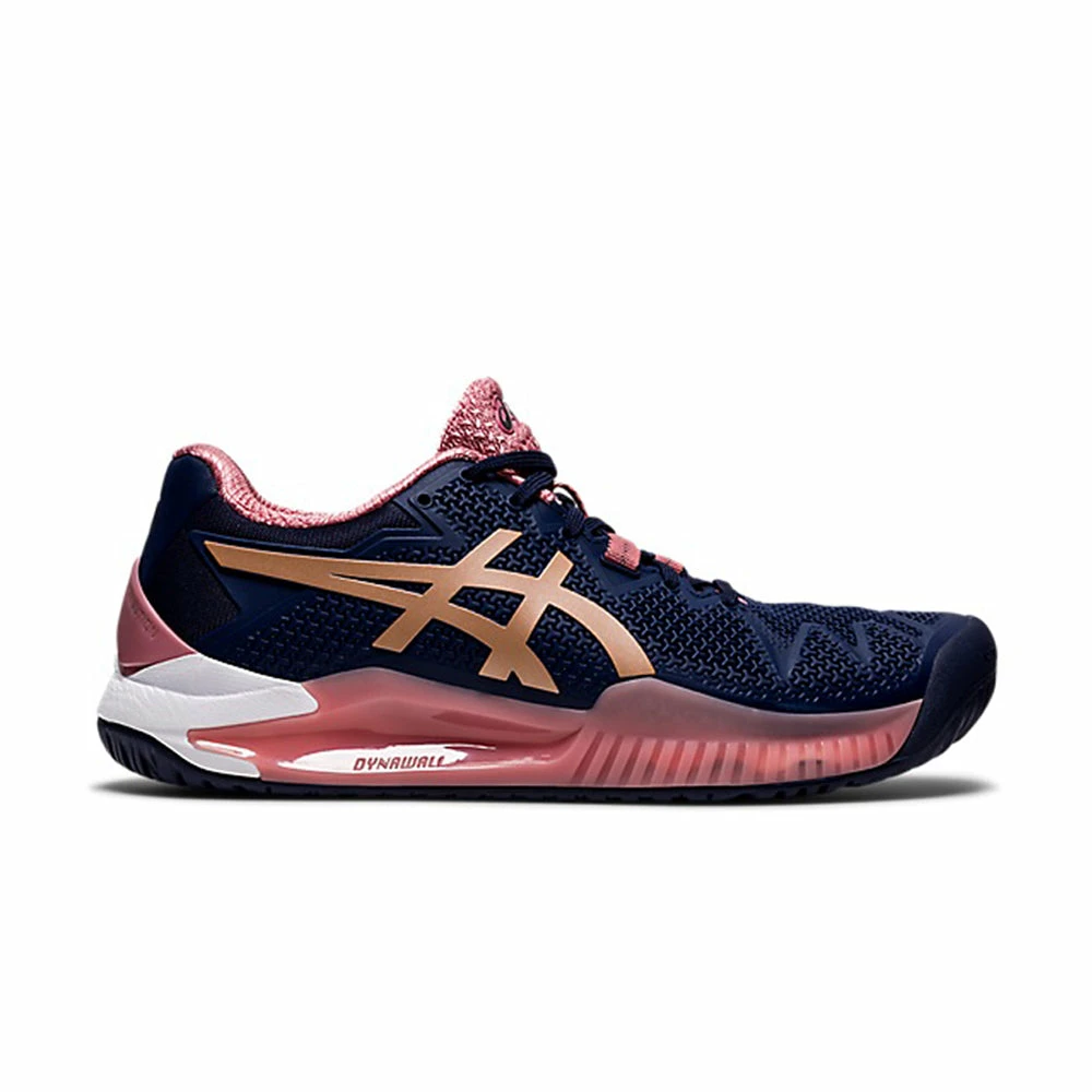 Asics Gel Resolution 8 (Women's) - Peacoat/Rose Gold (Available Size: 9) 1 Asics Gel Resolution 8 (Women's) - Peacoat/Rose Gold (Available Size: 9)