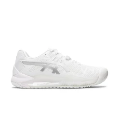 Asics Gel Resolution 8 (Women's) - White/Pure Silver