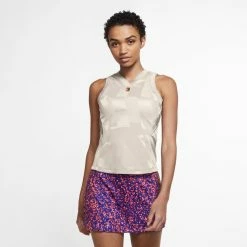 Nike Court Dri-Fit Slam Tank (Women's) - Guava Ice (Available: Size XS) -Cheap Women's Tennis Shoes Store CK8285 838 PHSFM001