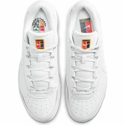 Nike Court Air Max Vapor Wing Premium (Men's) - White/Binary Blue/University Red -Cheap Women's Tennis Shoes Store CT3890 100 PHCTH001