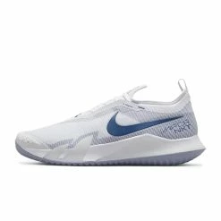Nike Court React Vapor NXT (Men's) - White/Ashen Slate/Volt/Mystic Navy -Cheap Women's Tennis Shoes Store CV0724 111b