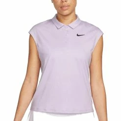 Nike Court Dri-Fit Victory Polo (Women's) - Doll/Black