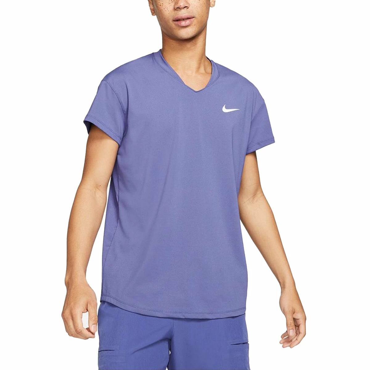 Nike Dri-FIT Slam Top (Men's) - Purple/White 1 Nike Dri-FIT Slam Top (Men's) - Purple/White