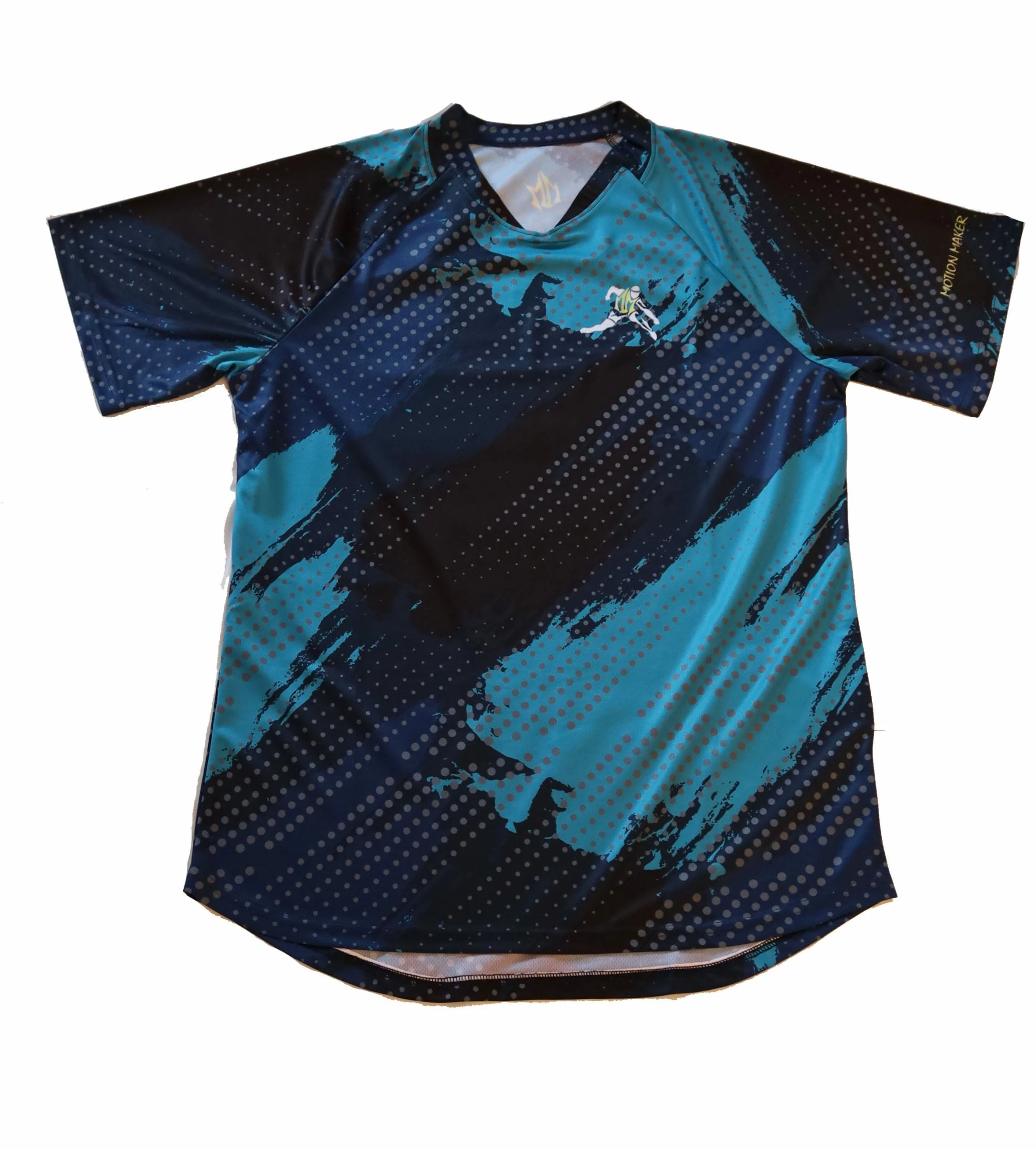 Motion Maker Moisture Management Tee (Men's) - Camo Blue 2 Motion Maker Moisture Management Tee (Men's) - Camo Blue - Image 2