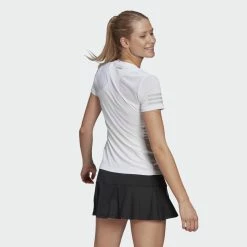 Adidas Club Tennis Tee (Women's) - White/Grey Two (Available Size: XL) -Cheap Women's Tennis Shoes Store Club Tennis Tee White GL5529 23 hover model