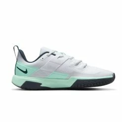 Nike Court Vapor Lite (Women's) - White/Obsidian Mint (Available Size: 8, 10) -Cheap Women's Tennis Shoes Store DC3431 100c