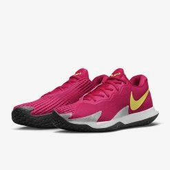 Nike Court Zoom Vapor Cage 4 Rafa (Men's) - Mystic Hibiscus/White/Black/Yellow Strike -Cheap Women's Tennis Shoes Store DD1579 600e