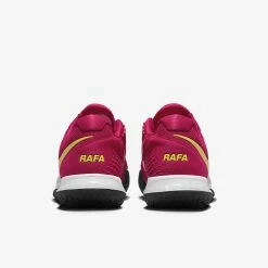 Nike Court Zoom Vapor Cage 4 Rafa (Men's) - Mystic Hibiscus/White/Black/Yellow Strike -Cheap Women's Tennis Shoes Store DD1579 600f