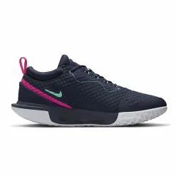 Nike Court Zoom Pro (Men's) - Obsidian/Green Glow/White/Hyper Pink -Cheap Women's Tennis Shoes Store DH0618 402c