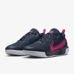 Nike Court Zoom Pro (Men's) - Obsidian/Green Glow/White/Hyper Pink -Cheap Women's Tennis Shoes Store DH0618 402e