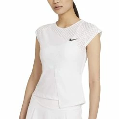 Nike Court Dri-Fit Advantage Slam Tank (Women's) - White/Black