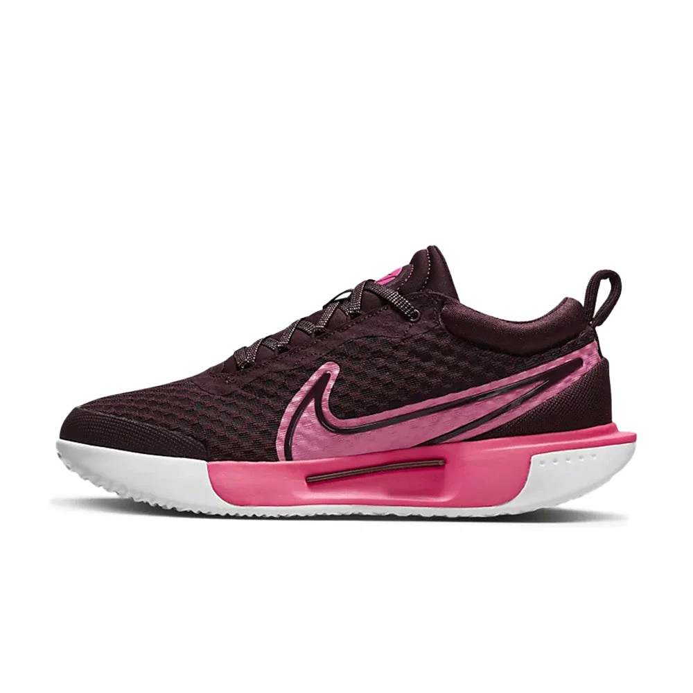 Nike Zoom Court Pro Premium (Women's) - Burgundy Crush/Hyper Pink/White/Pinksicle 2 Nike Zoom Court Pro Premium (Women's) - Burgundy Crush/Hyper Pink/White/Pinksicle - Image 2