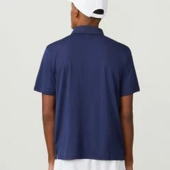 Fila Essentials Drop Needle Tennis Polo (Men's) - Navy (Available Size: S) -Cheap Women's Tennis Shoes Store FILA COM XLarge TM016472 412 03 e