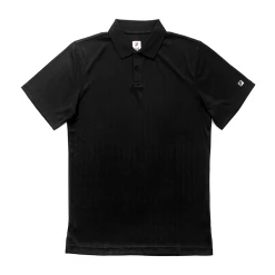 Fila Essentials Drop Needle Tennis Polo (Men's) - Black