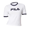 Fila Tionne Crop Tee (Women's) - White (Available: Size L)