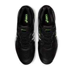 Asics Court FF 2 (Men's) - Black/Green Gecko (Available Size: 7.5) -Cheap Women's Tennis Shoes Store Full1041A089 605 SR RT GLB