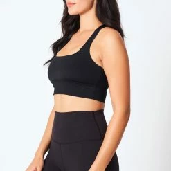 Kinsey Fit Fearless Bra (Women's) - Midnight Black -Cheap Women's Tennis Shoes Store KF 1000 1copy