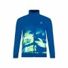 Bidi Badu Lynel Tech Jacket (Men's) - Blue/Neon Green