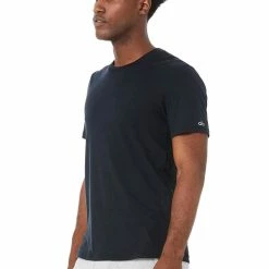 Alo Airwave Tee (Men's) - Dark Navy (Available Size: S) -Cheap Women's Tennis Shoes Store M1182R 00590 2 750x 4840072d 0f47 4943 b417 7f7230eae61b