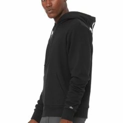 Alo Caliber Hoodie (Men's) - Black -Cheap Women's Tennis Shoes Store M3091RG 01499 2 750x ca3a0d93 6163 44c3 8ebf 18e36ae04b24