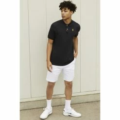 Nike Dri-Fit Heritage DNA Polo (Men's) - Black -Cheap Women's Tennis Shoes Store PDPplus SP20 CJ9524 010 MOB BN01