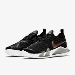 Nike Court React Vapor NXT (Women's) - Black/Metallic Red Bronze/White 9 Nike Court React Vapor NXT (Women's) - Black/Metallic Red Bronze/White -Cheap Women's Tennis Shoes Store W CV0742 002 5