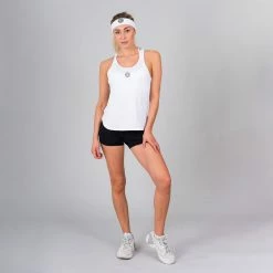 Bidi Badu Mea Tech Tank (Women's) - White 7 Bidi Badu Mea Tech Tank (Women's) - White -Cheap Women's Tennis Shoes Store W334011203 WH 1